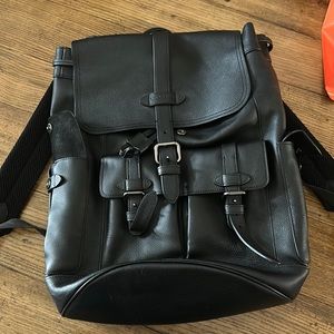Beautiful men's coach backpack